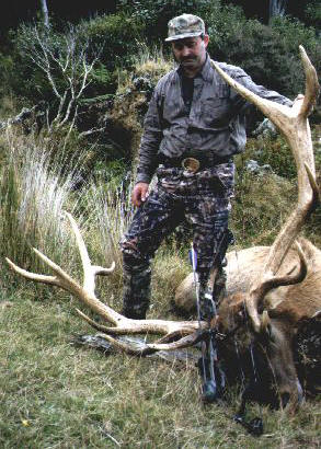 John Demopolis - Bow Hunter - NZ Wapiti - Elk